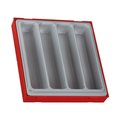 Teng Tools 4 Compartment Double Size Empty Plastic Storage Tray TTD00